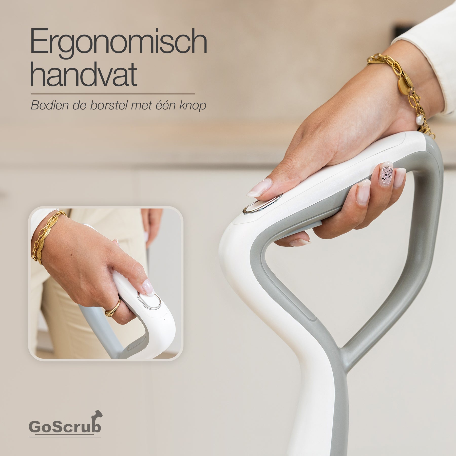 GoScrub® - Elektrische Dweil