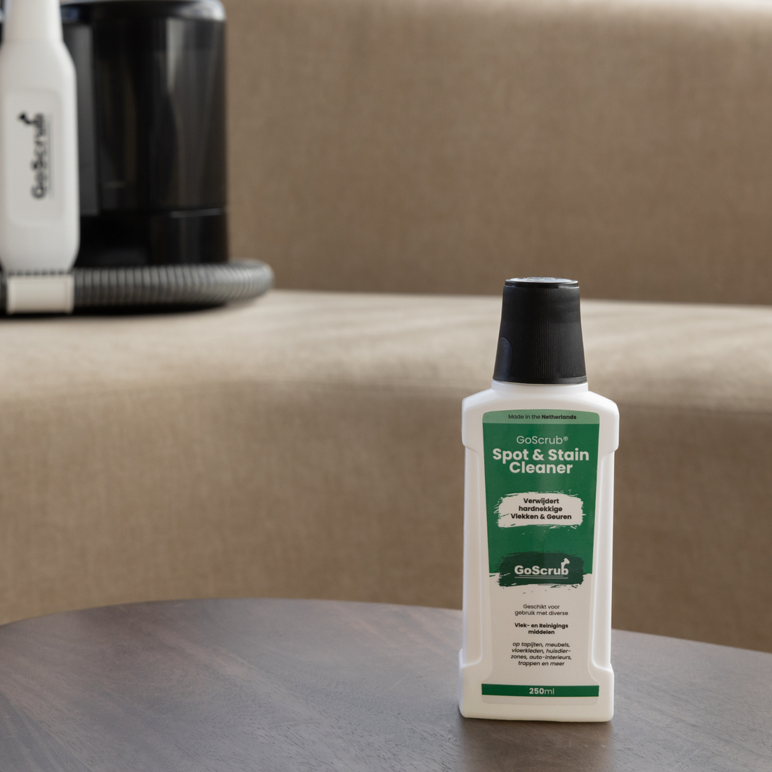 GoScrub® Reinigingsmiddel voor Professionele Tapijtreiniger - 250ml Low-Foam Detergent