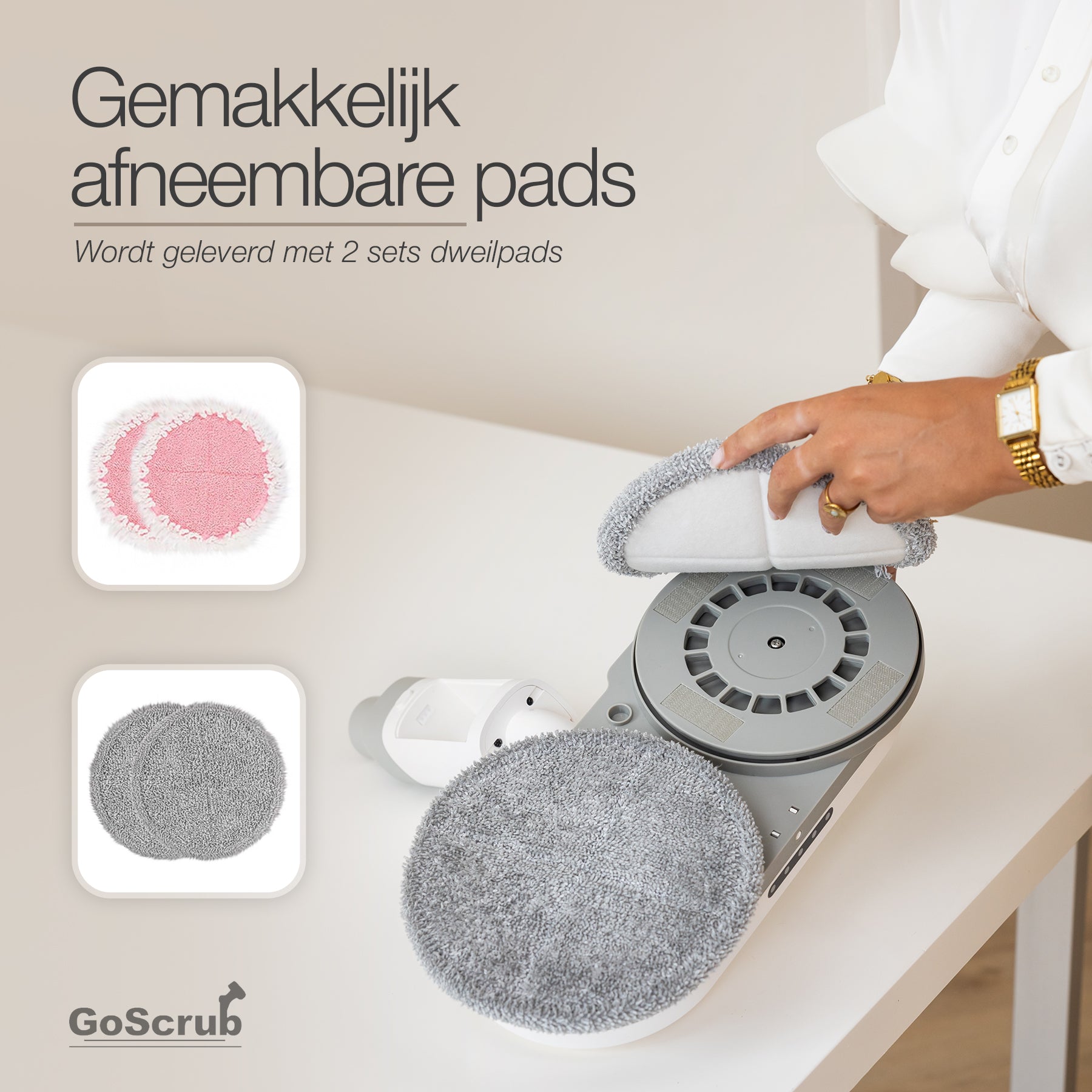 GoScrub® - Elektrische Dweil