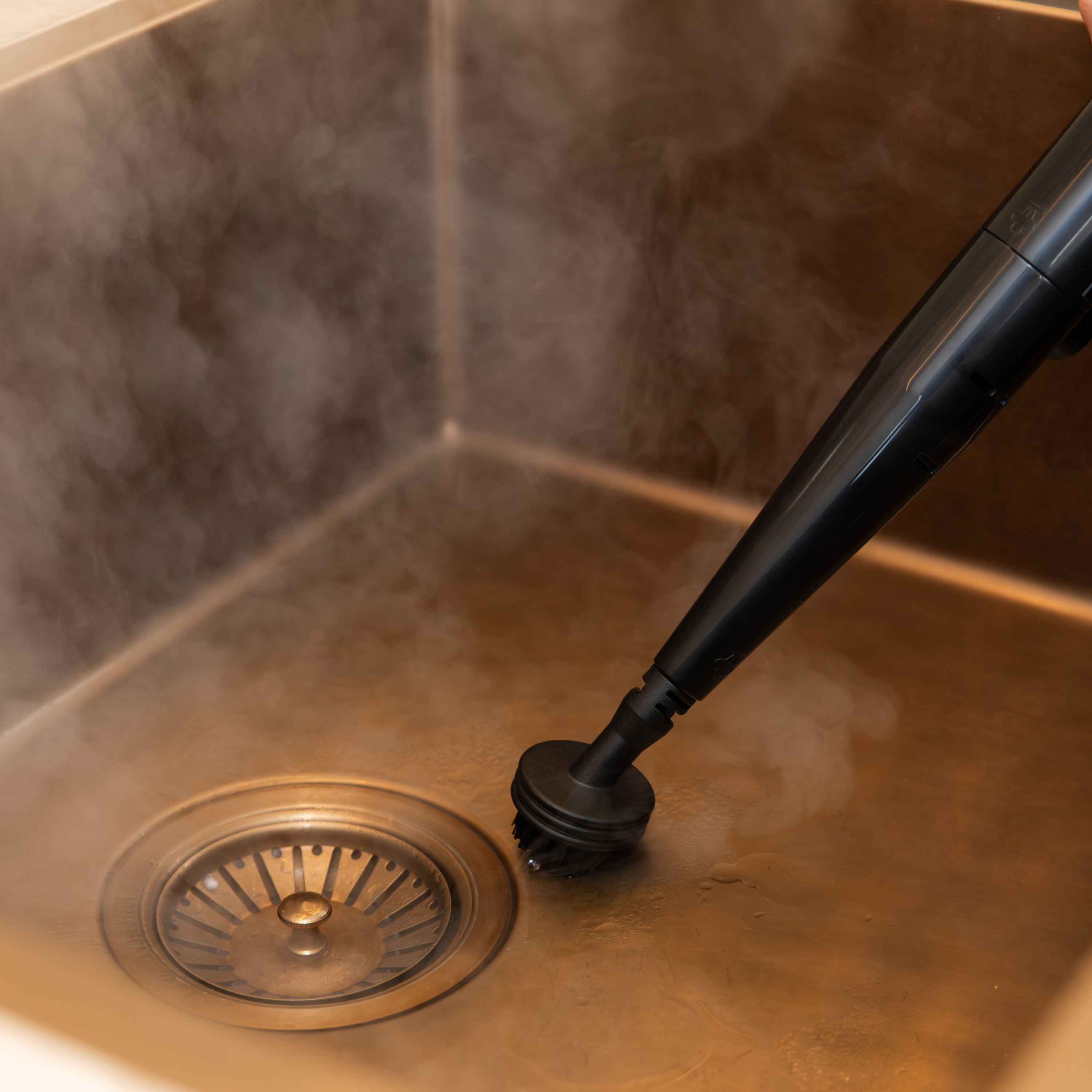 GoScrub® 3-in-1 Tapijtreiniger PRO met Vloermop &amp; Stoomfunctie