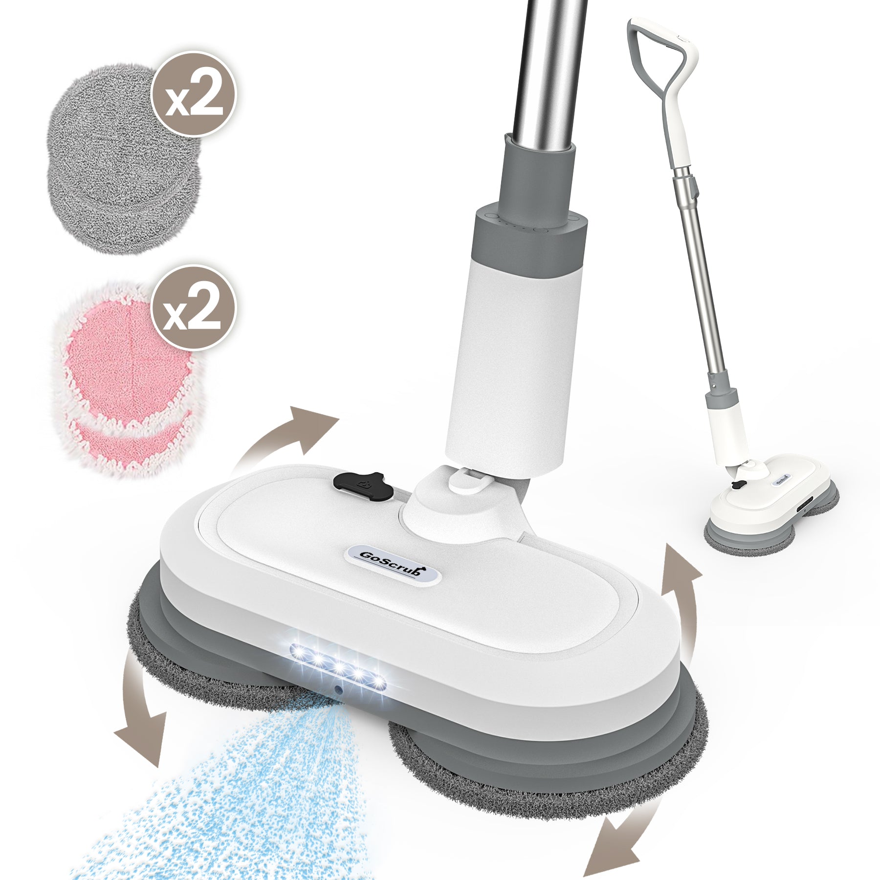 GoScrub® Electric Mop