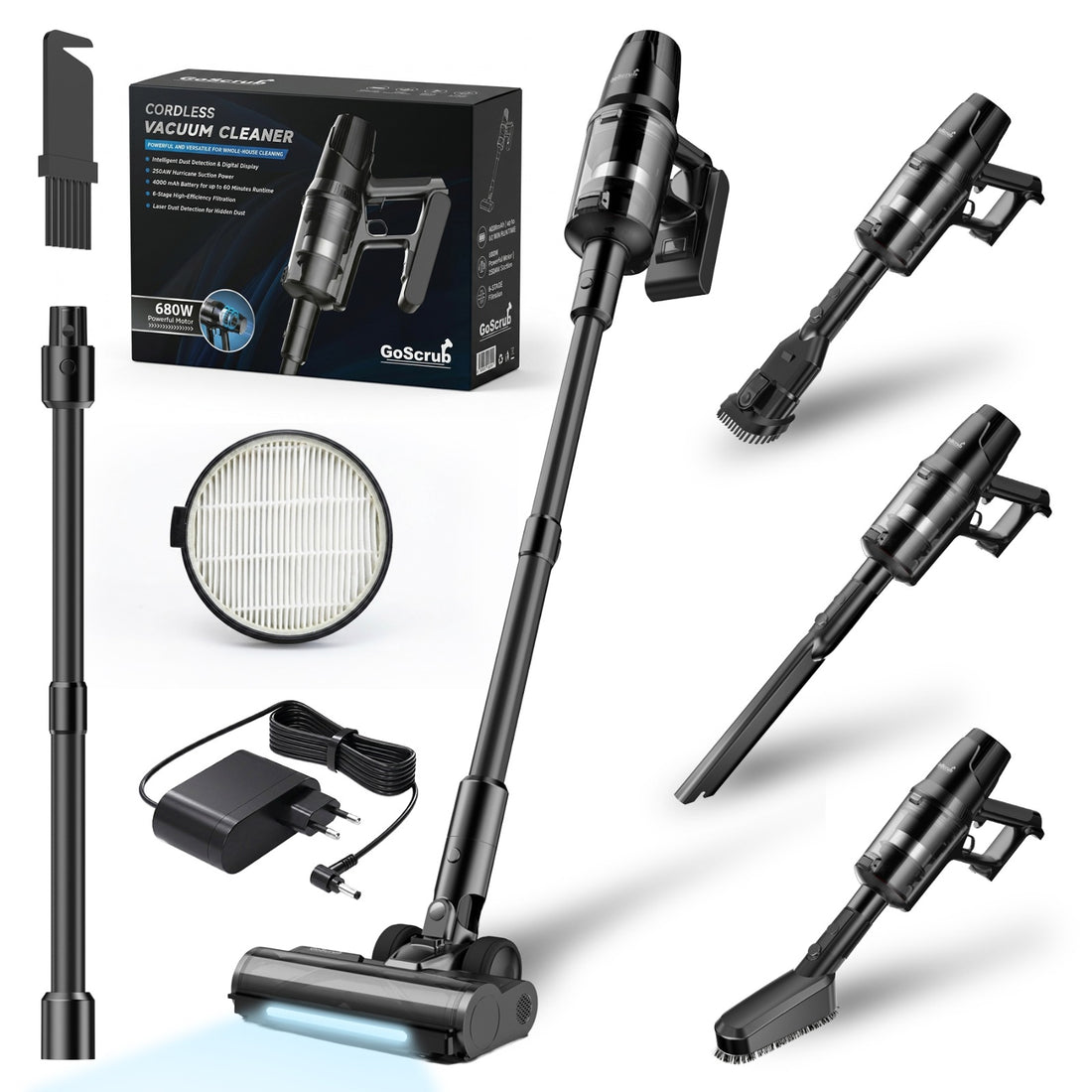 GoScrub® Steelstofzuiger X680