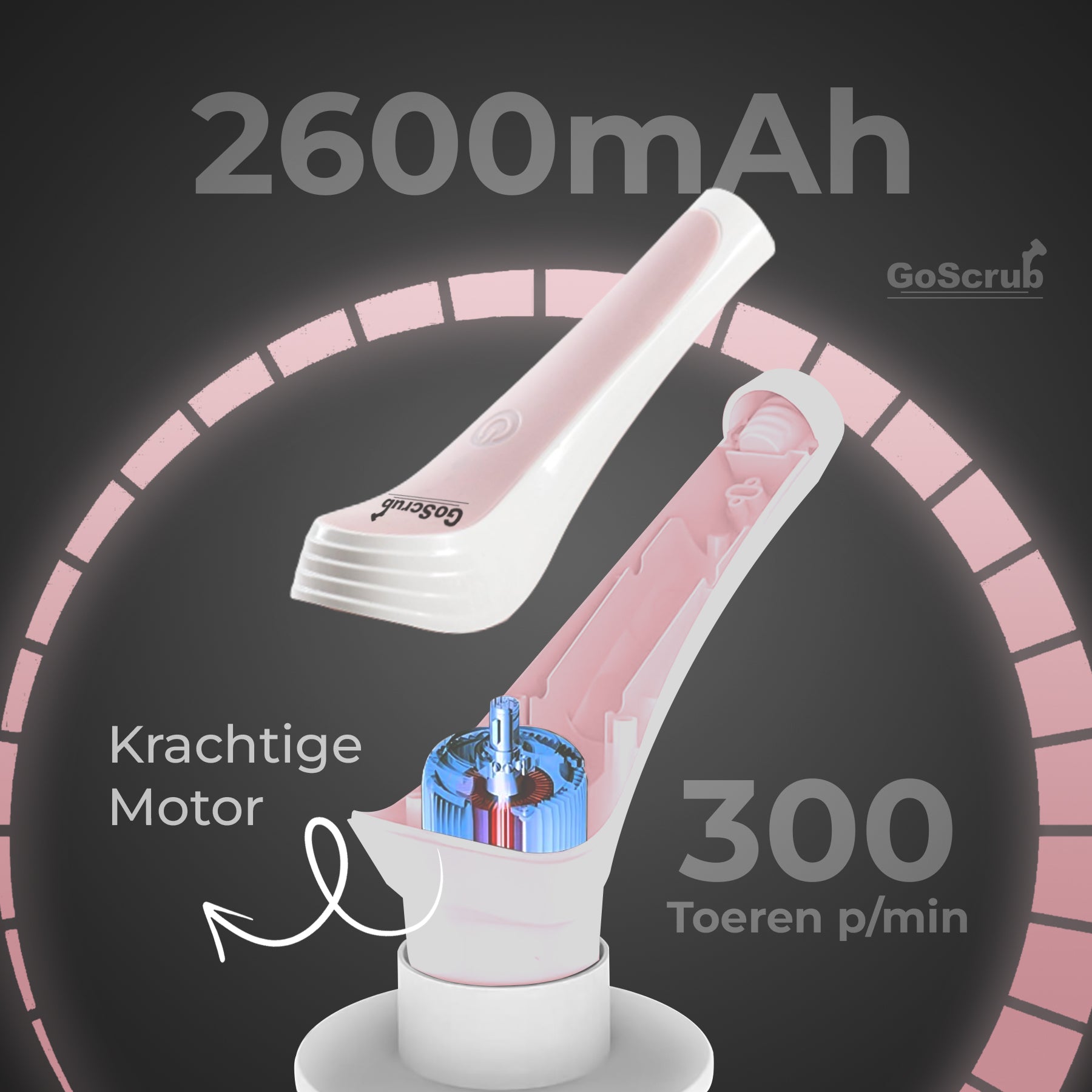 GoScrub® - Cleaning Master - Roze